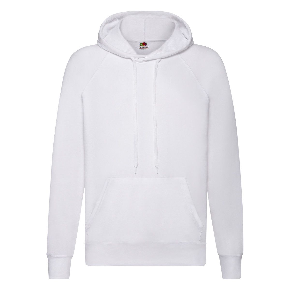 Fruit of the Loom - Sweatshirt mit Kapuze für Herren/Damen Unisex (Weiß)