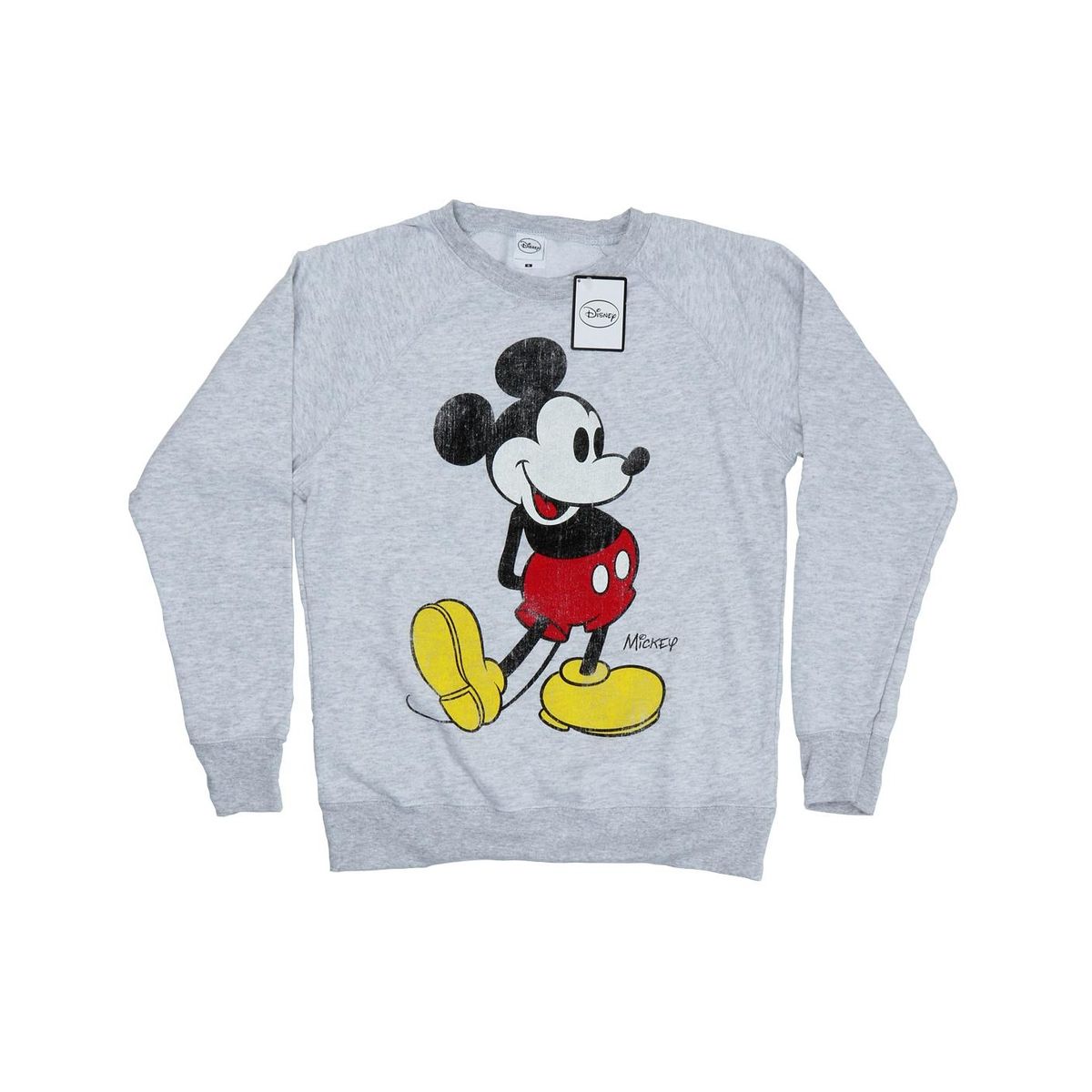 Klassisches Mickey Maus Print Sweatshirt