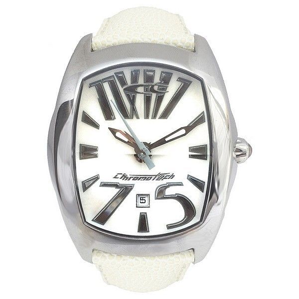 Moderne Chronotech Edelstahluhr
