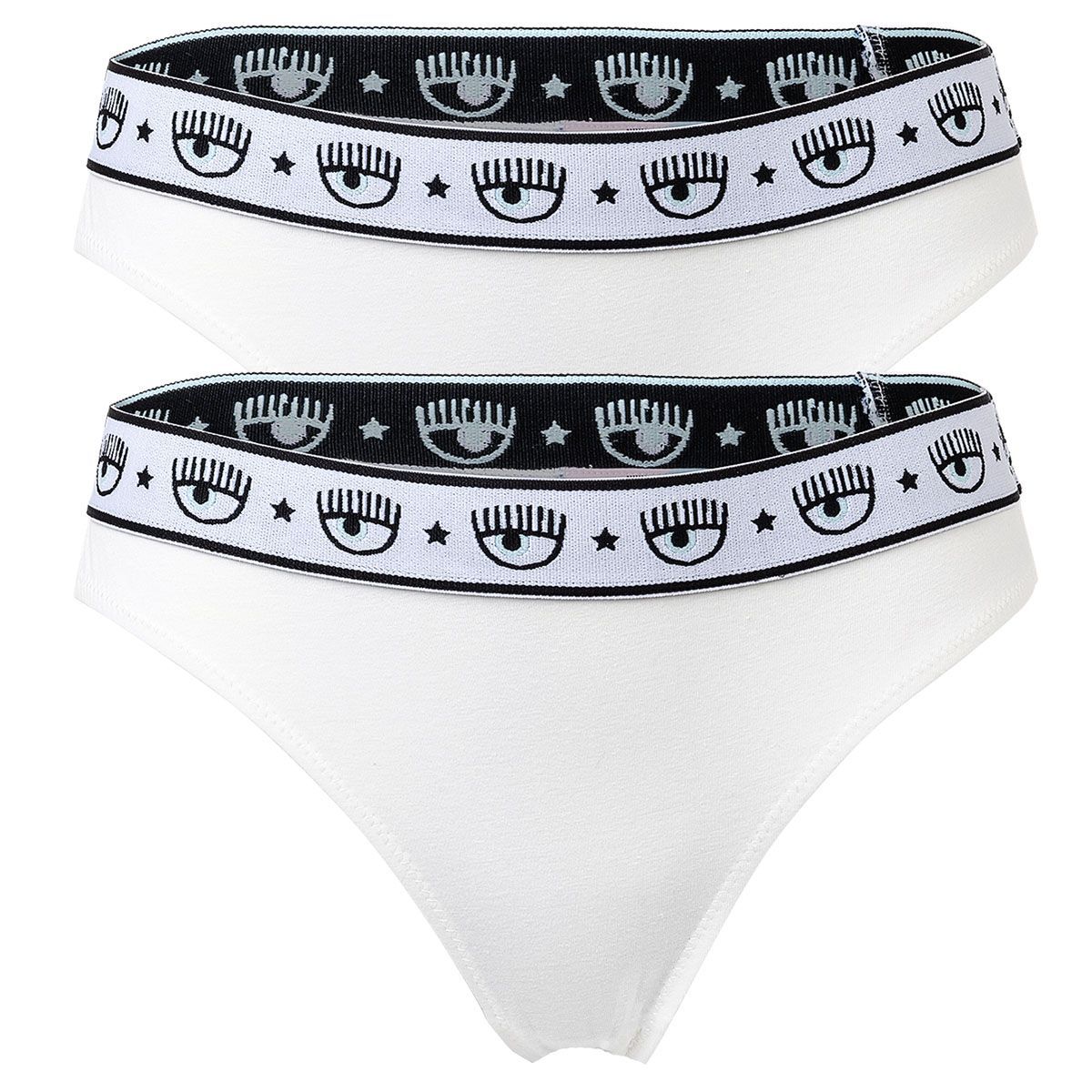 Brazilian Slip mit Augen-Print