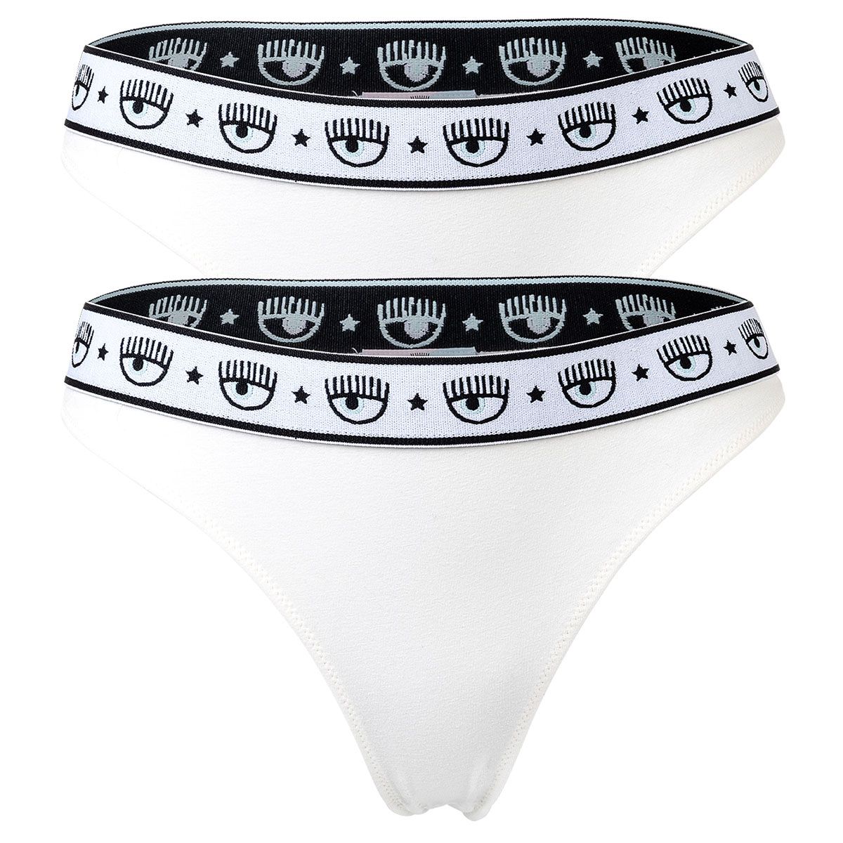 Brazilian Slip mit Augen-Print