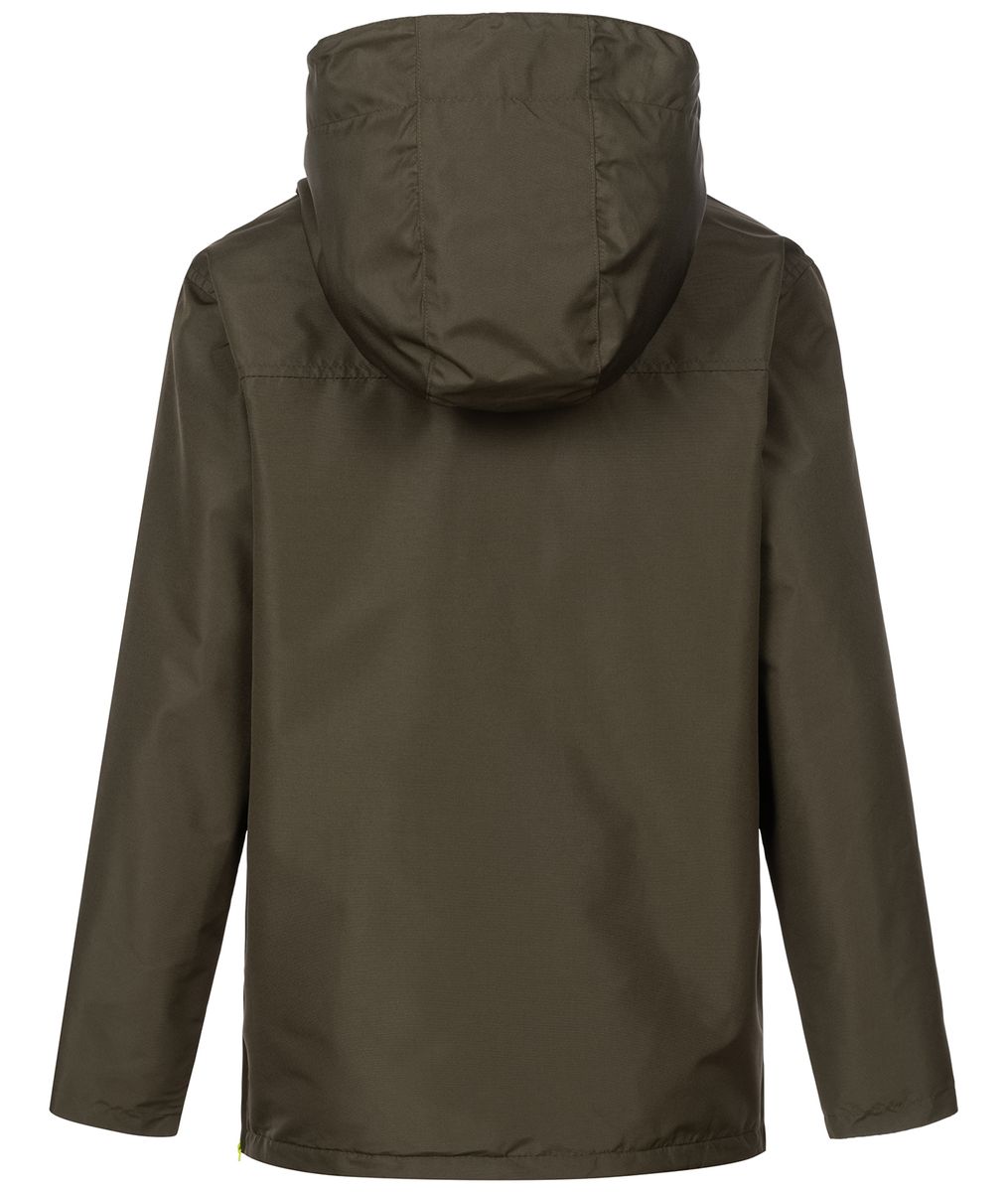 Fleece-gefütterter Half-Zip Outdoor-Anorak