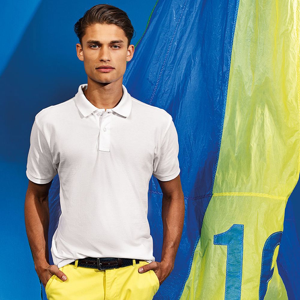 Klassisches Piqué-Baumwoll-Poloshirt