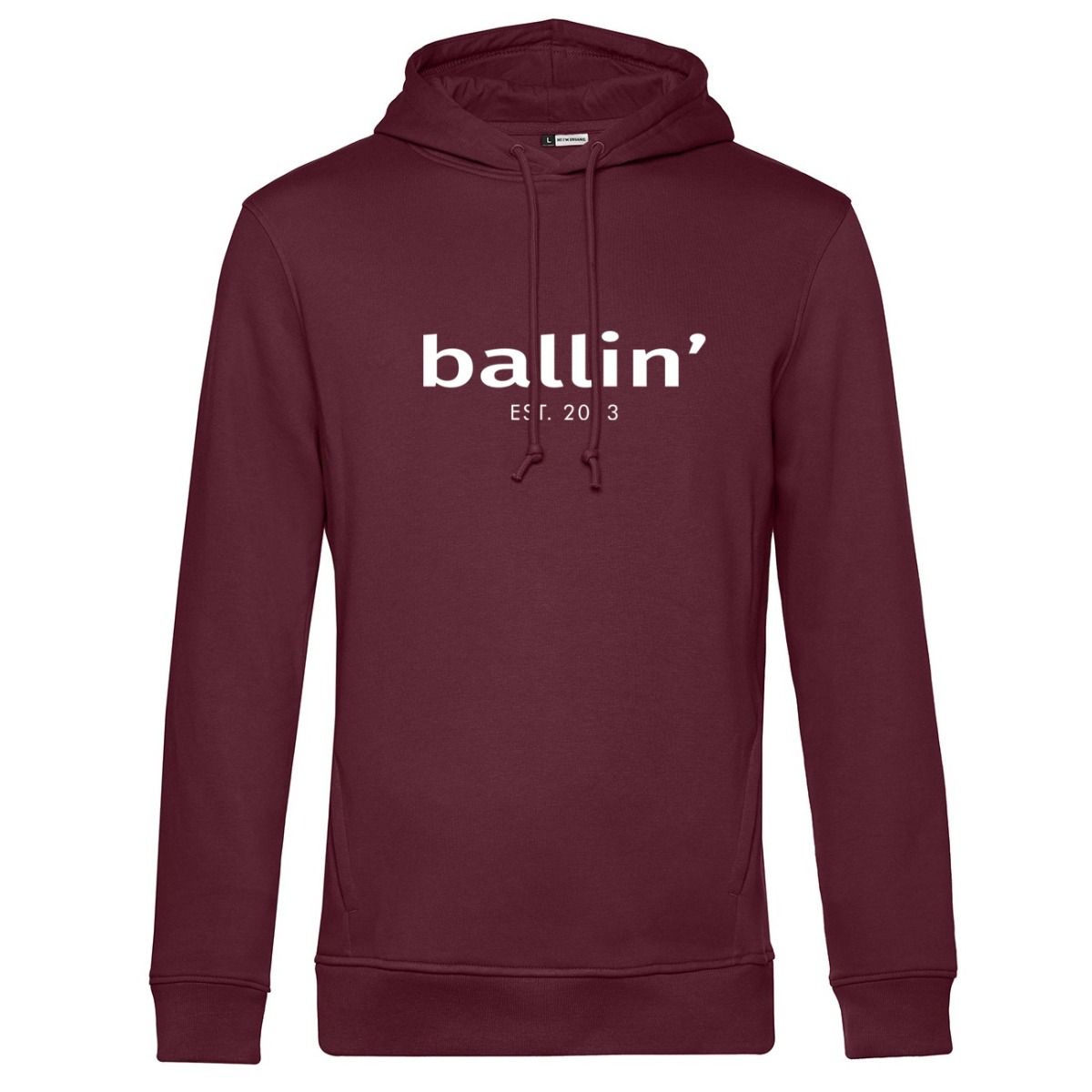 Klassischer Kapuzenpullover mit Aufdruck