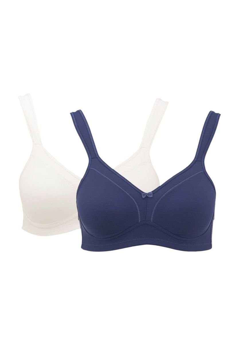 Bequemer BH ohne Bügel 2er-Pack