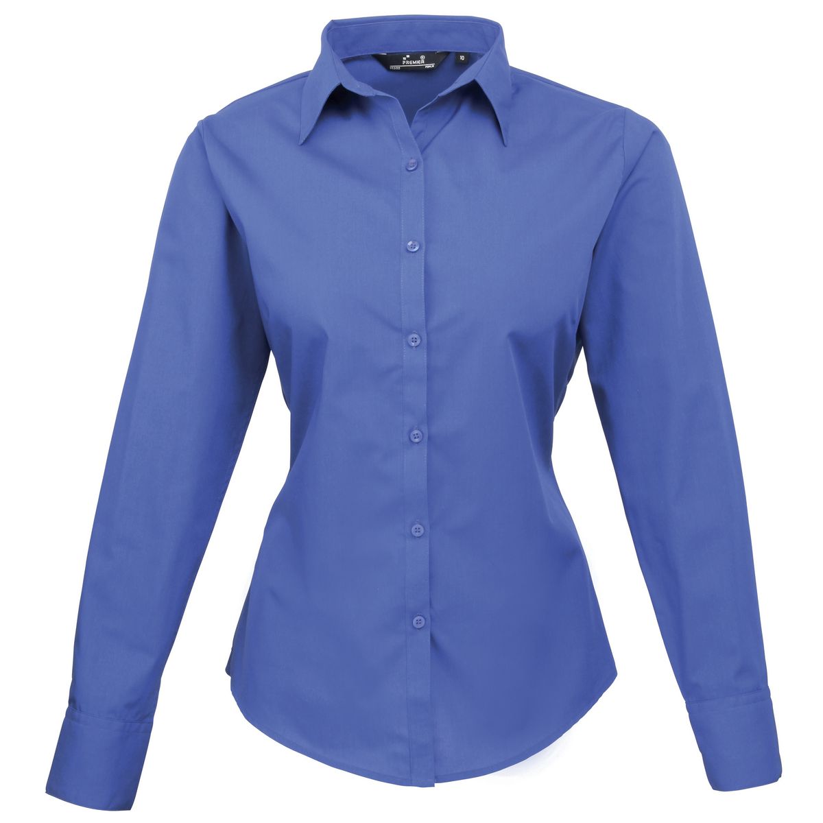 Premier - Bluse für Damen Langärmlig (Königsblau)