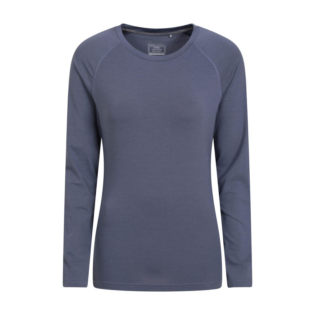 Mountain Warehouse - Oberteil Schnelltrockend für Damen Langärmlig (Dunkelgrau)