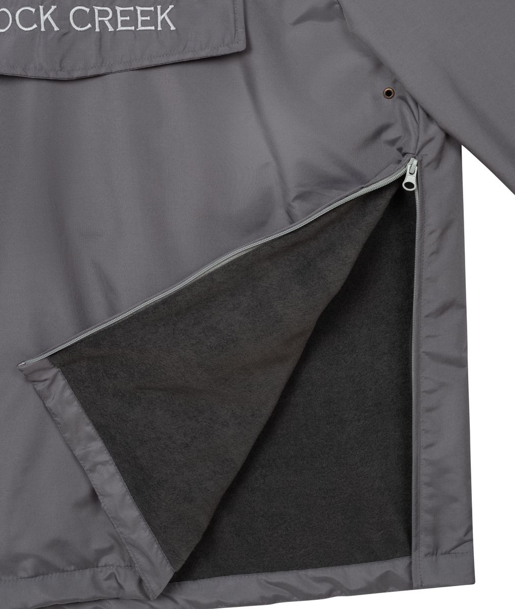 Fleece-Gefütterter Anorak Windbreaker