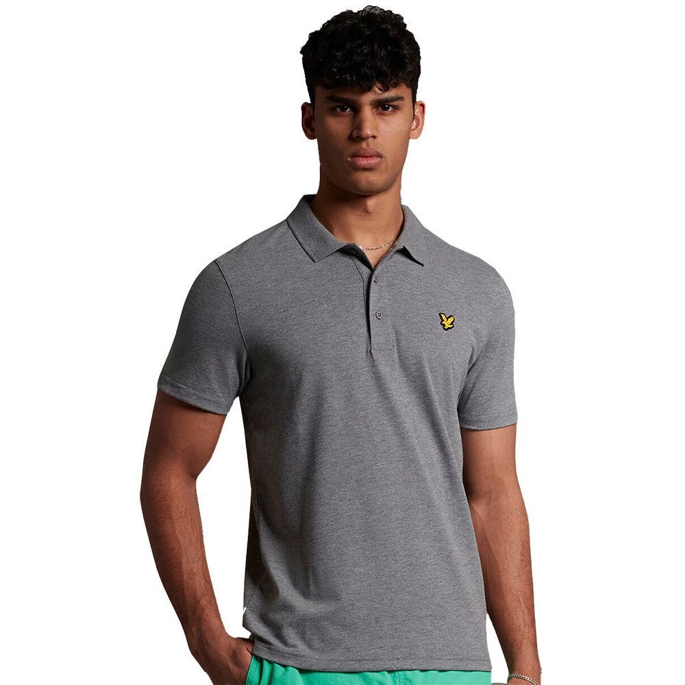 Herren Sport Kurzarm-Polo mit Feuchtigkeitstransport