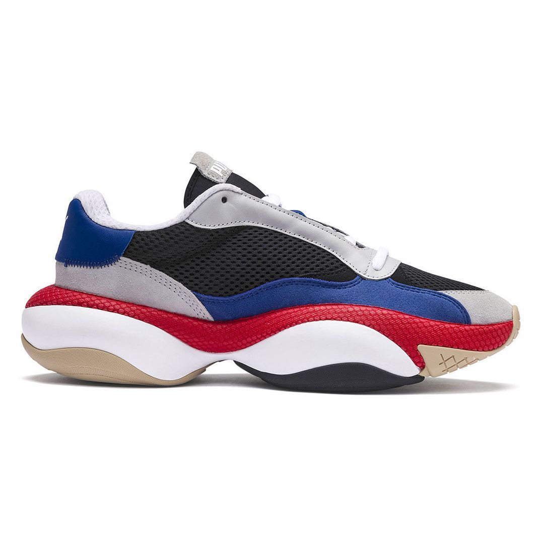 Mehrfarbiger, klobiger Lauf-Sneaker