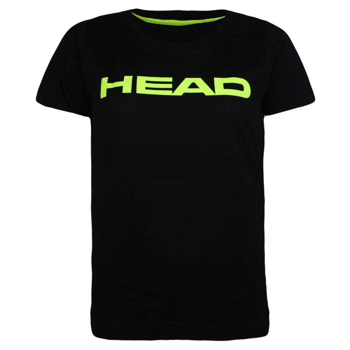 Schwarzes T-Shirt mit Grafiklogo