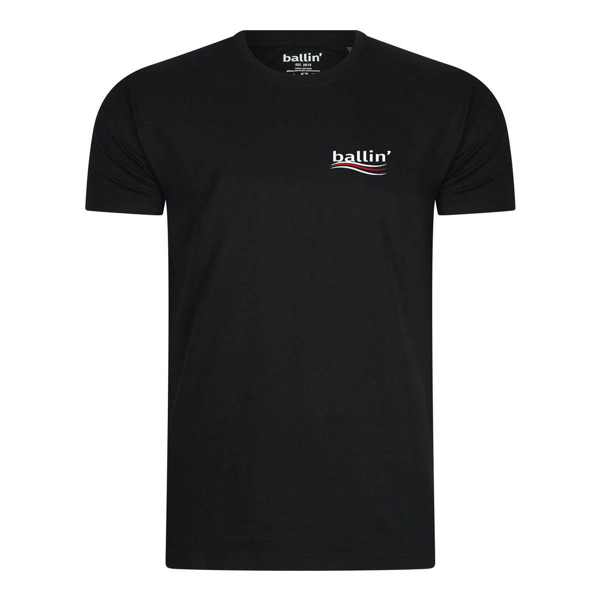 Klassisches Ballin' Est. 2013 Schwarzes T-Shirt