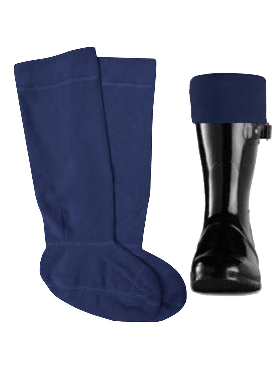 Fleece Gummistiefel Socken für Herren