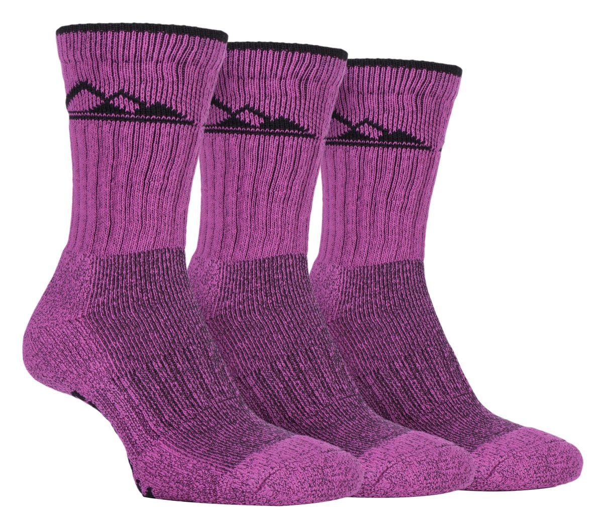 Gepolsterte Wandersocken aus Baumwollmischgewebe