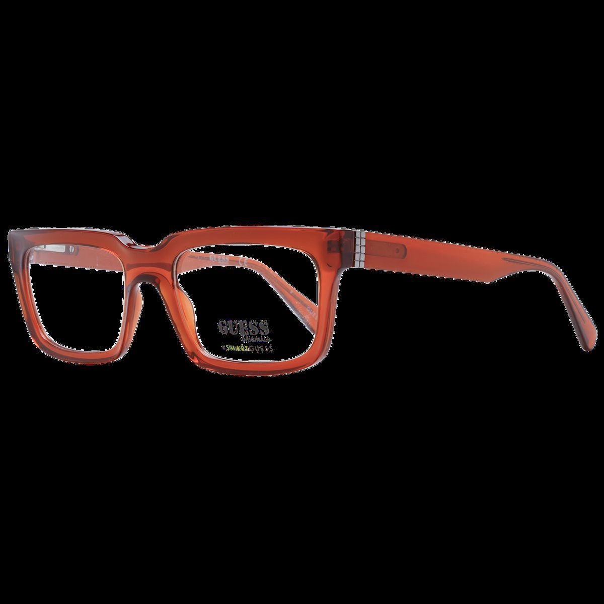 Rechteckige Unisex-Brille mit Vollrand
