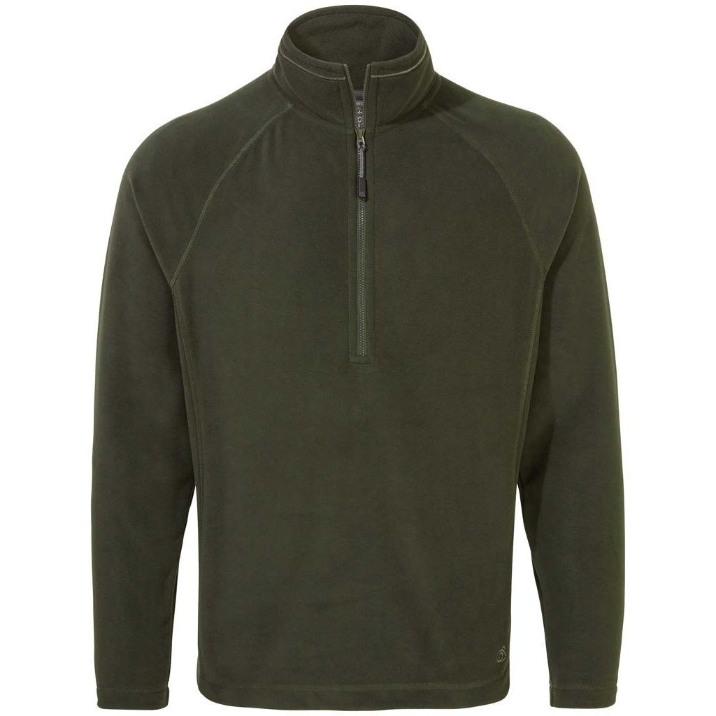 Herren Fleece Pullover mit halbem Reißverschluss