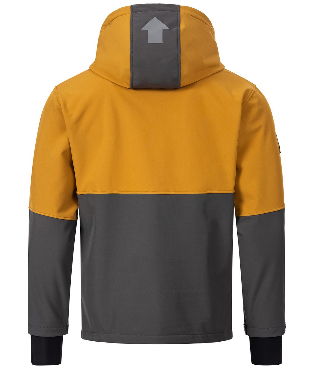 Funktionale Outdoor Softshelljacke mit Kapuze