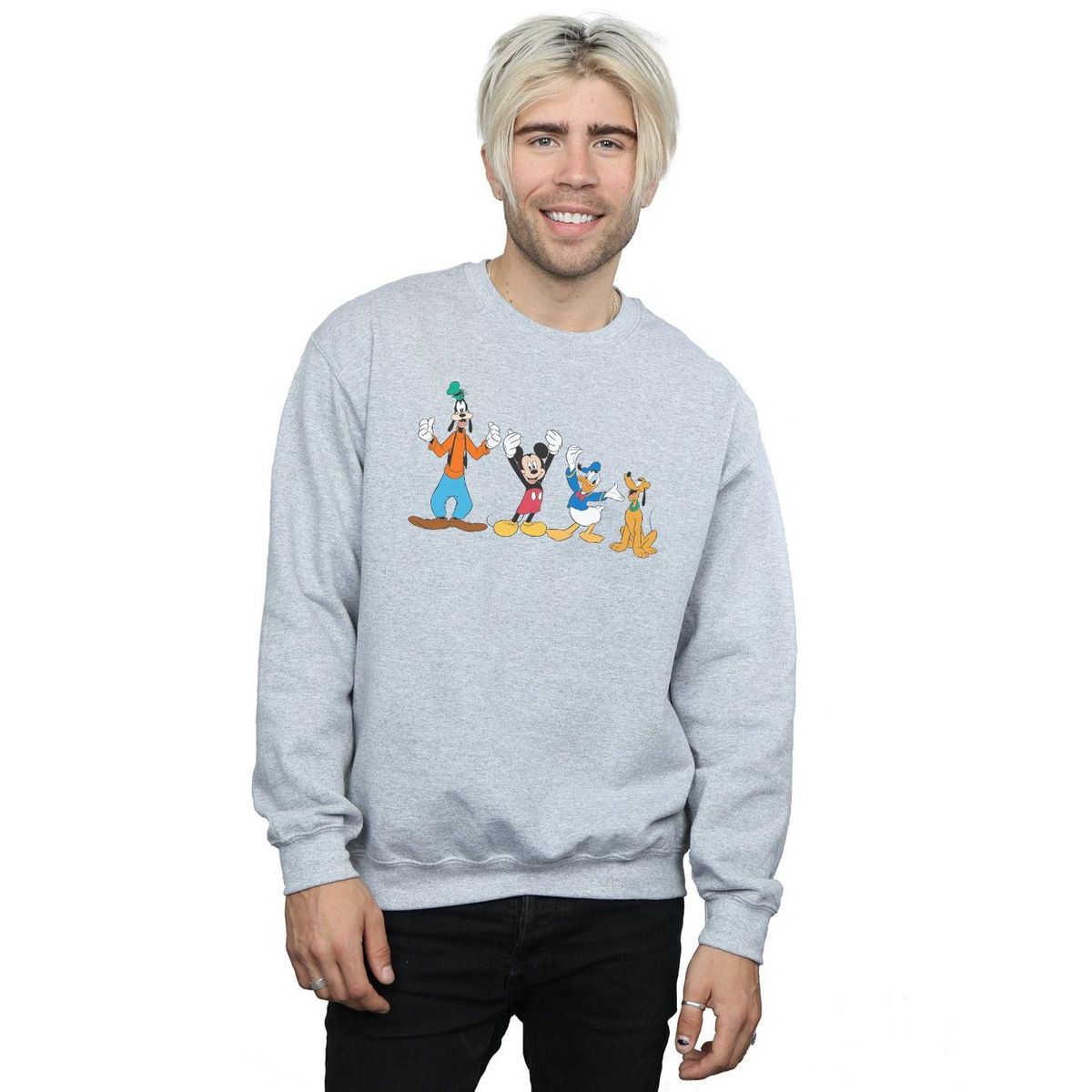 Sweatshirt mit Micky und Freunden Print