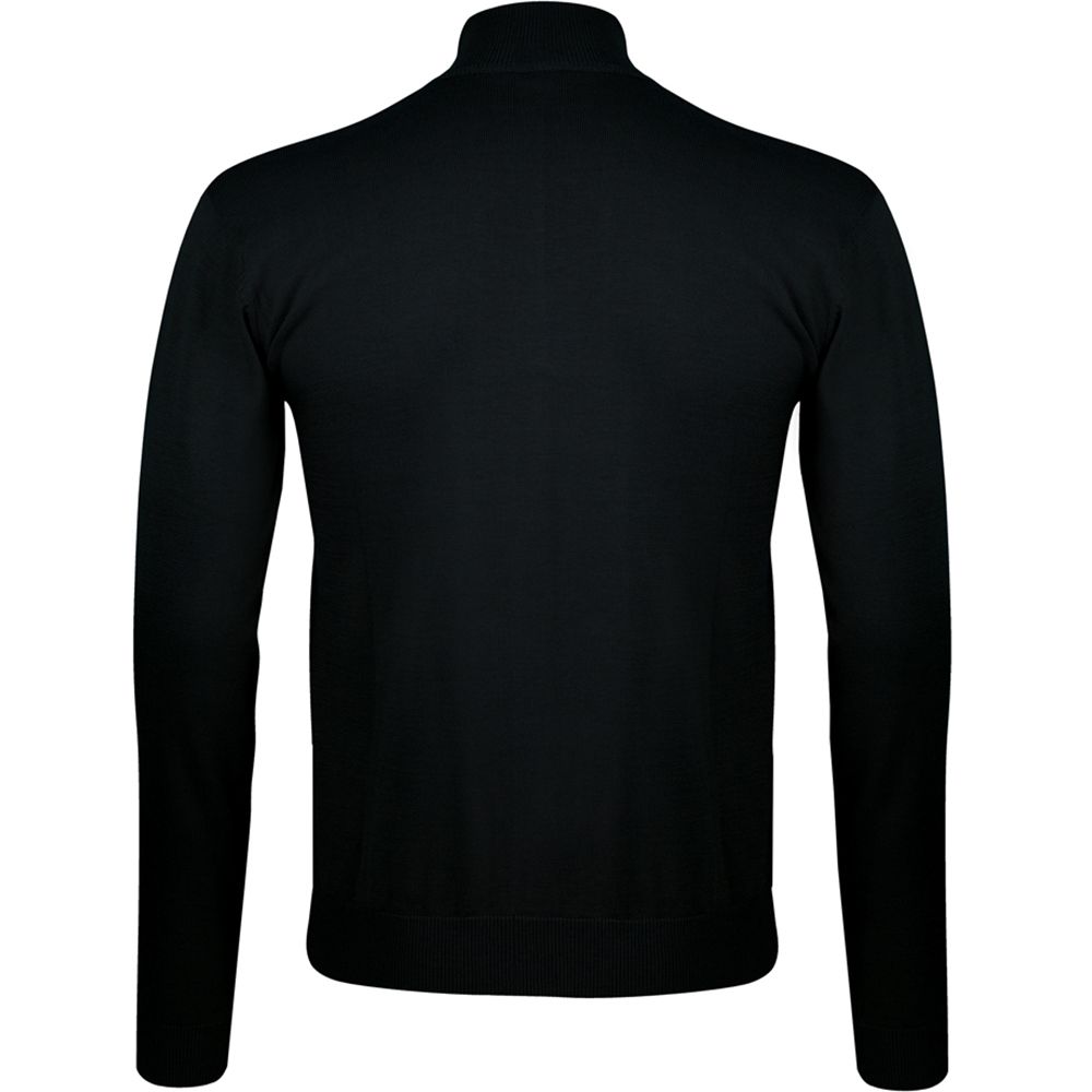 Klassische Strickjacke mit Reißverschluss