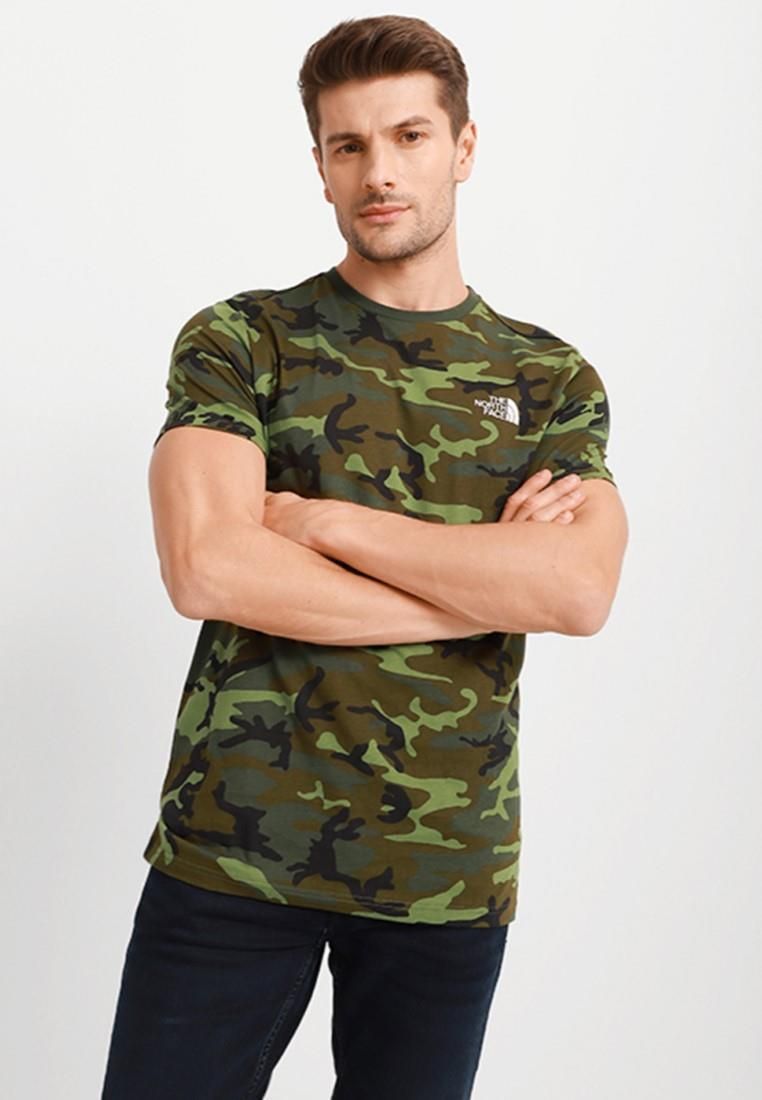 Herren T-Shirt mit Camouflage-Muster
