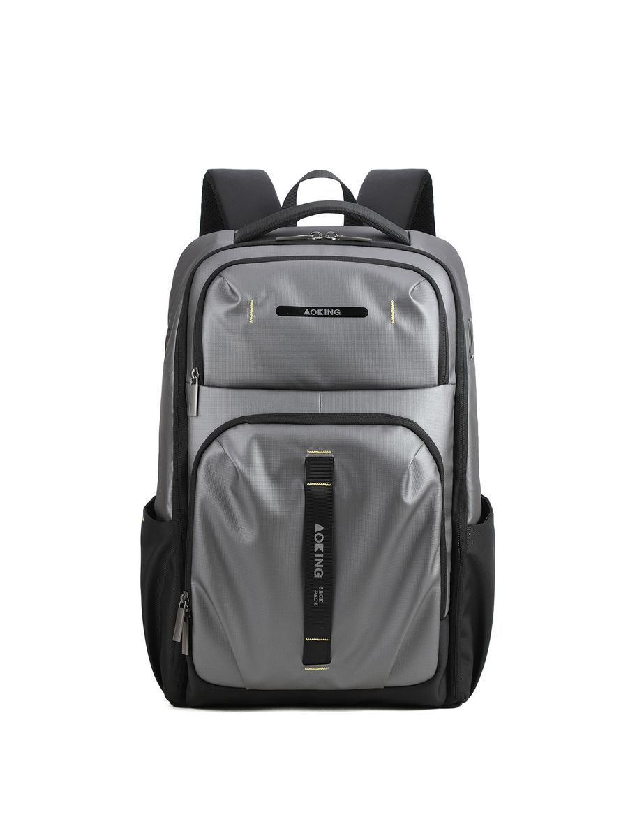 Unisex Grauer Freizeit-Tagesrucksack