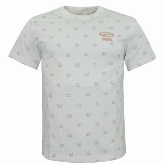 T-Shirt mit Allover-Logo-Print