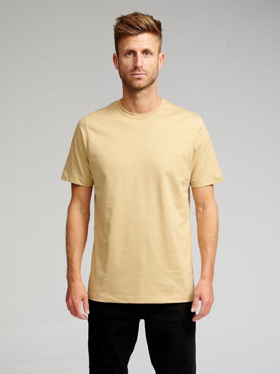 Klassisches T-Shirt mit Rundhalsausschnitt