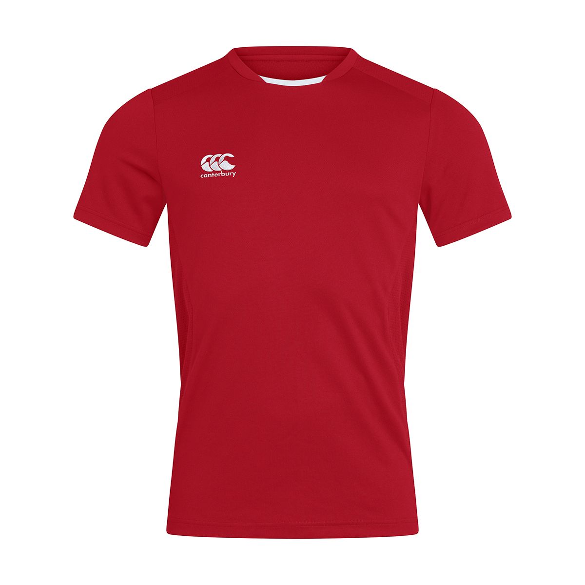 Canterbury Unisex Club Dry T-Shirt für Erwachsene (rot)