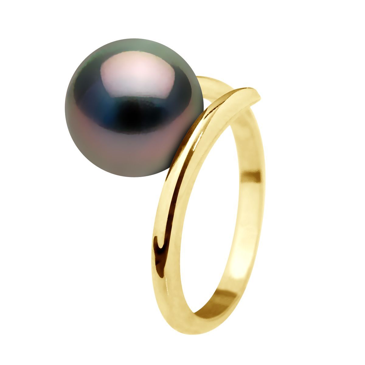 Eleganter Ring mit Tahiti-Perle