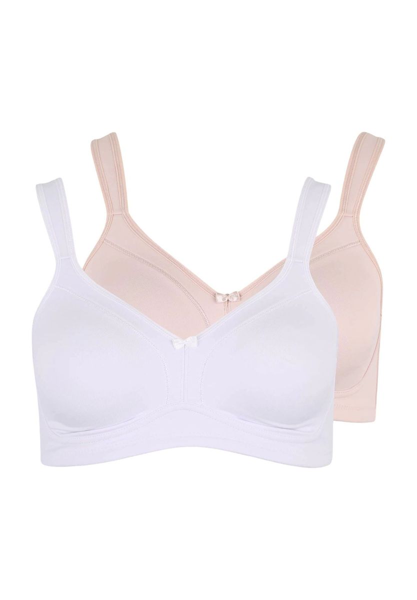 Bequemes Bügelloser Alltags-BH Pack