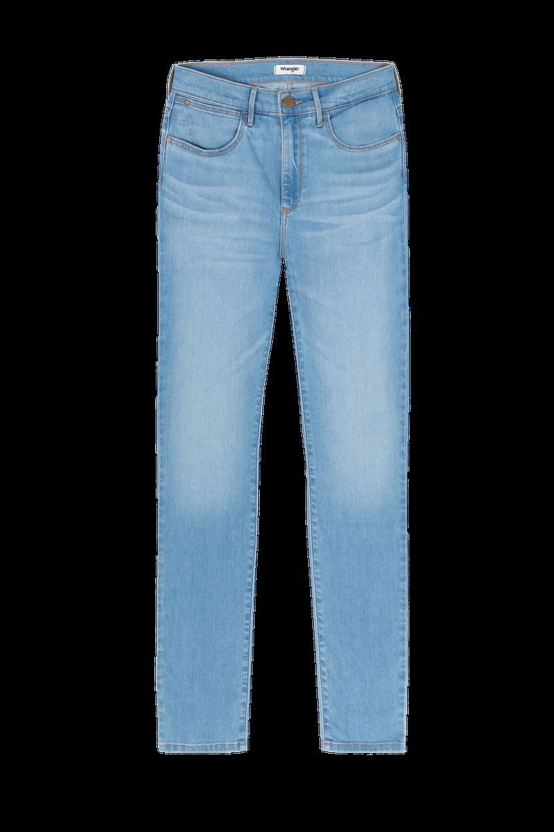 Hoch geschnittene Skinny-Fit Jeans
