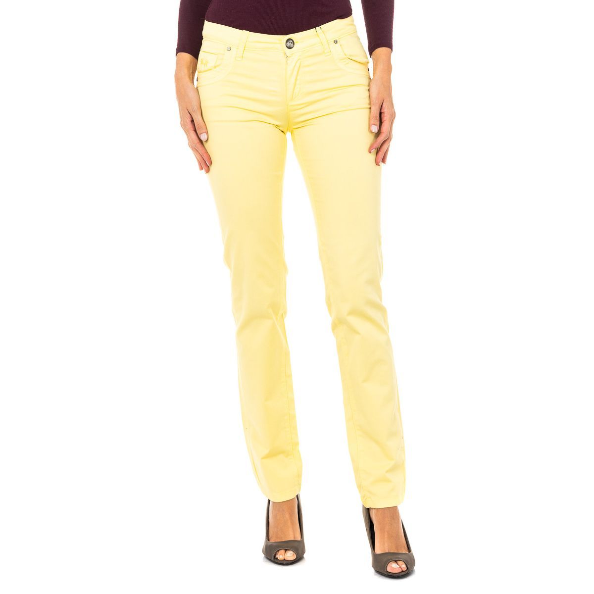 Schmal Geschnittene Stretchhose