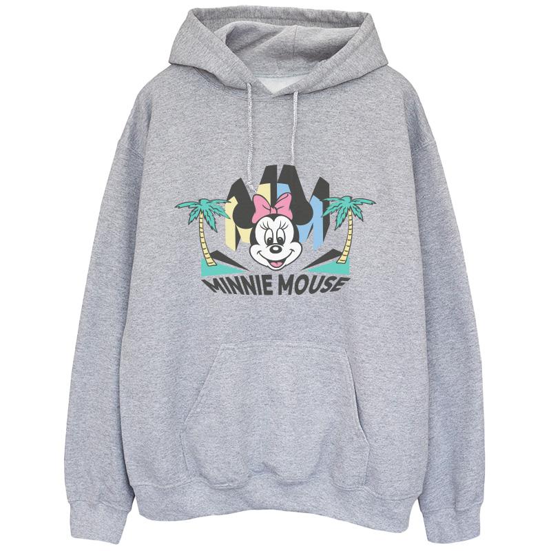 Disney - "Minnie MM Palm" Kapuzenpullover für Damen (Grau)