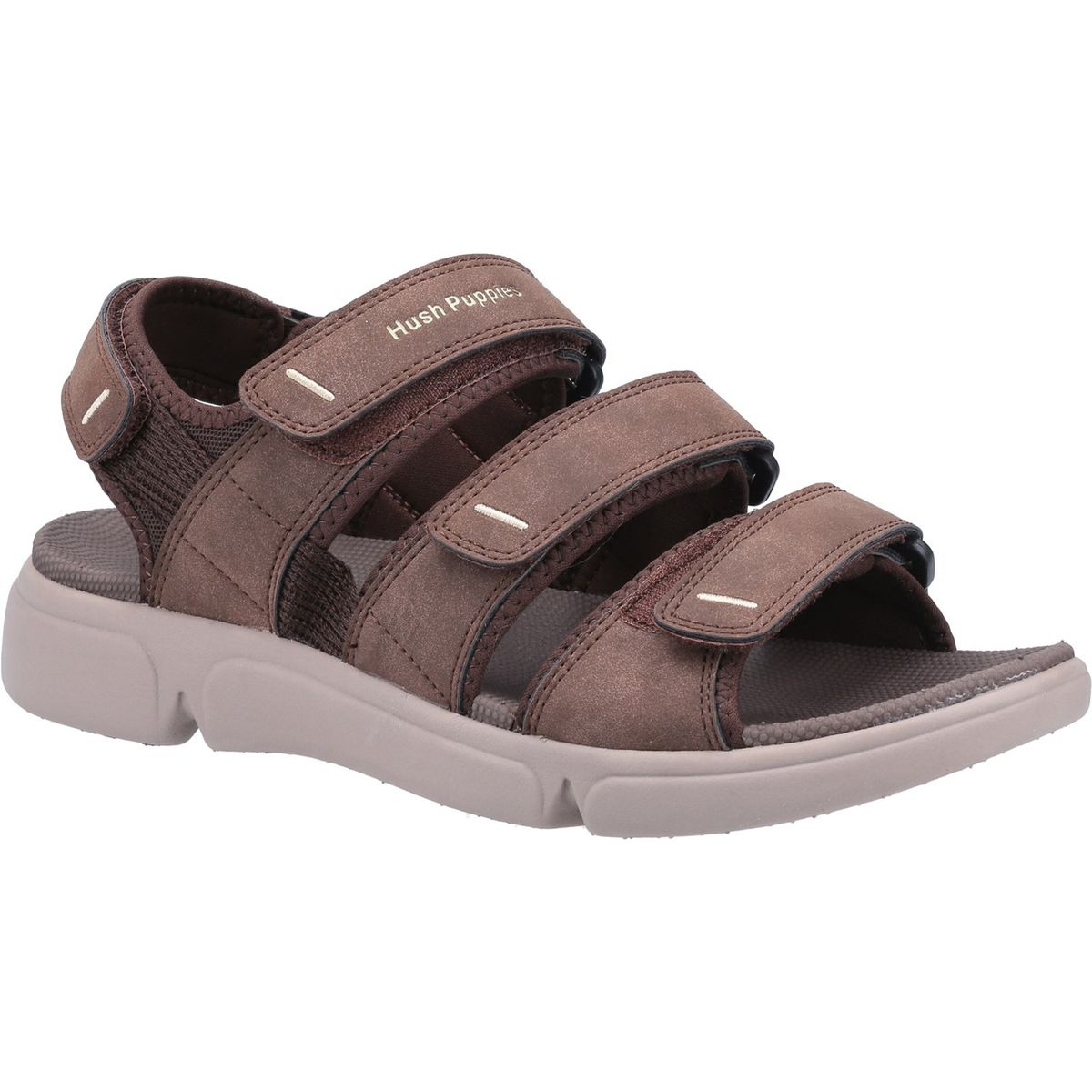 Hush Puppies Raul Männliche Sandale Herren Sommer BROWN