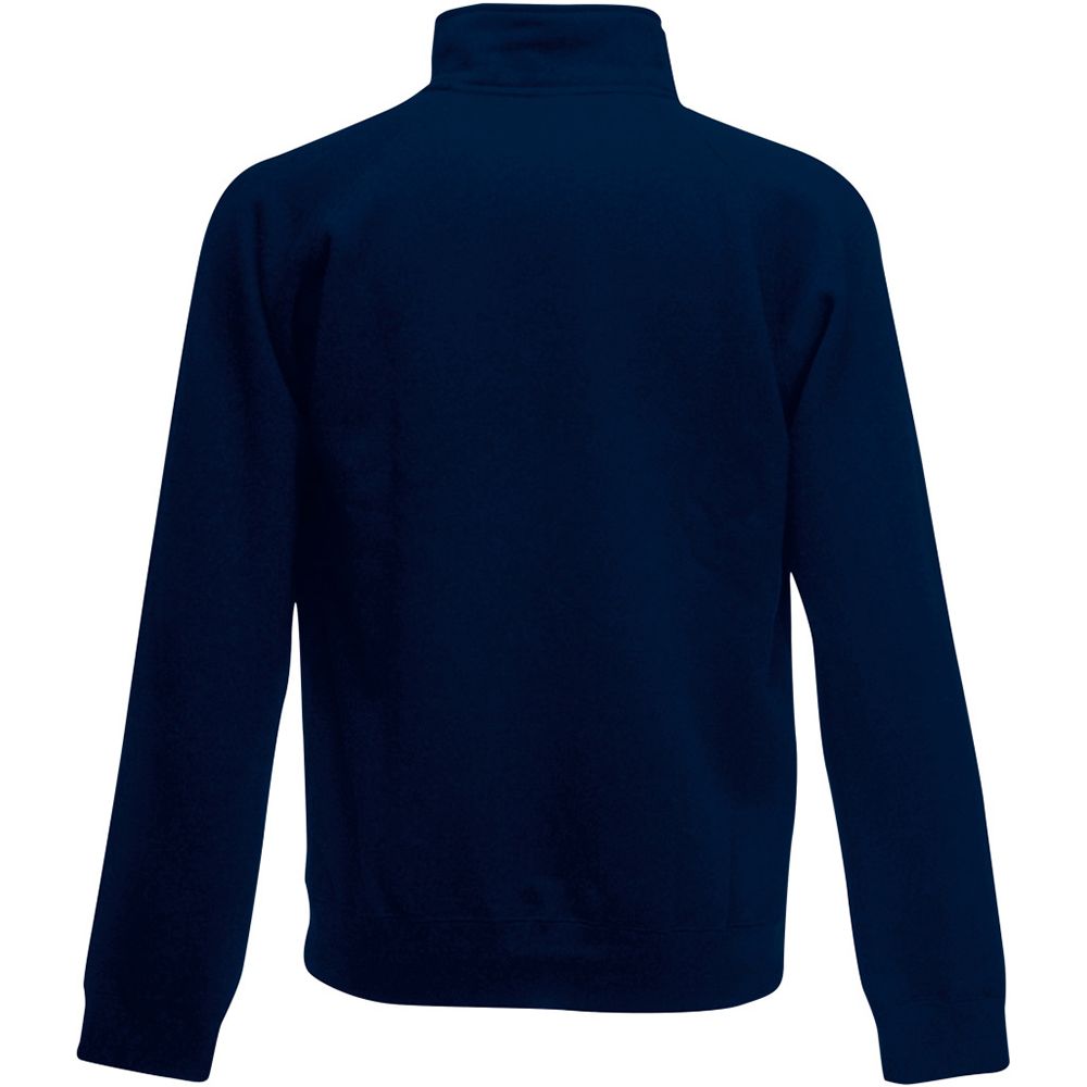 Sweatshirt mit Viertelreißverschluss und Raglanärmeln