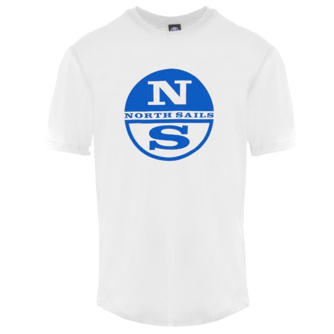 Klassisches Baumwoll-T-Shirt mit Kreislogo