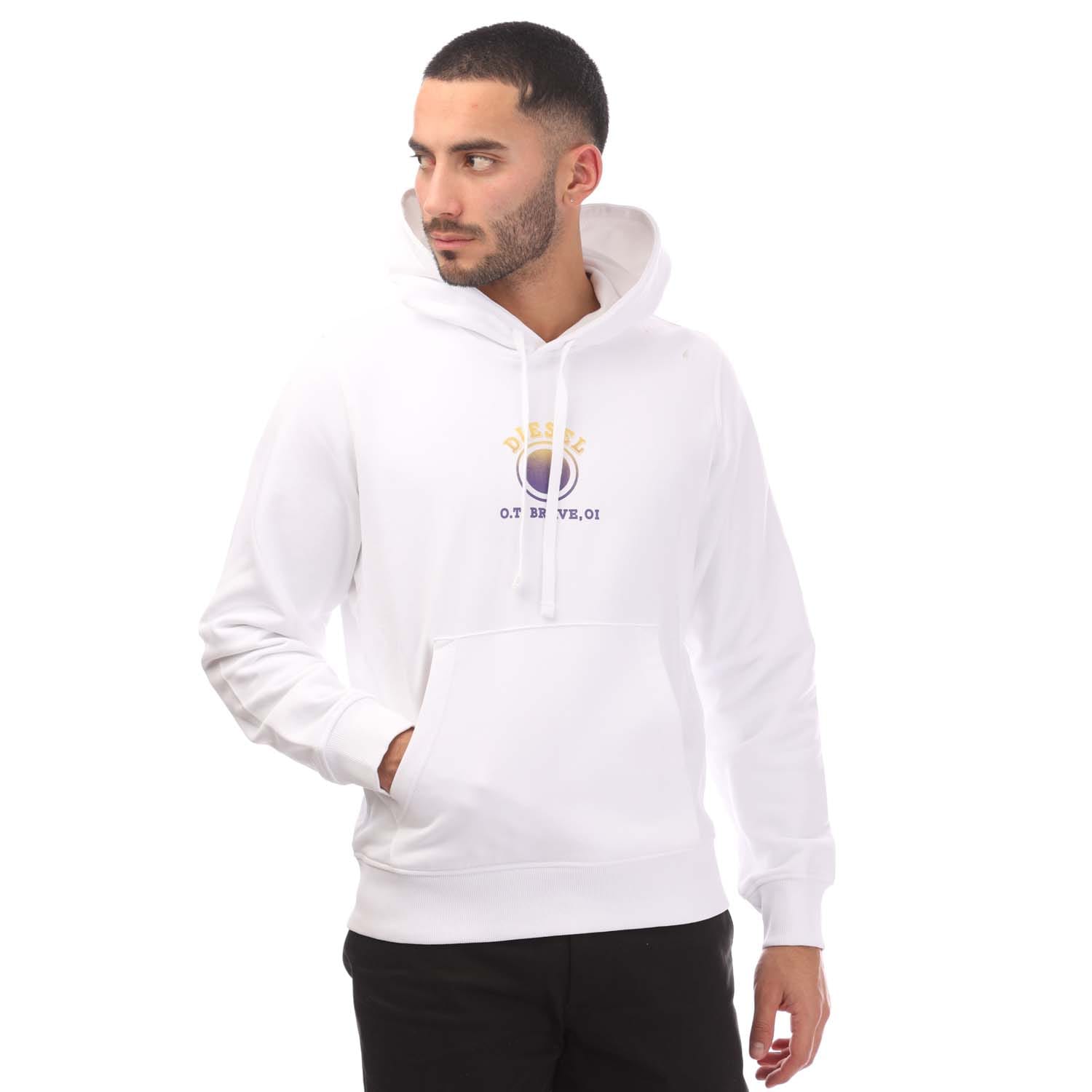 Lässiger Baumwoll-Hoodie mit Logo-Detail