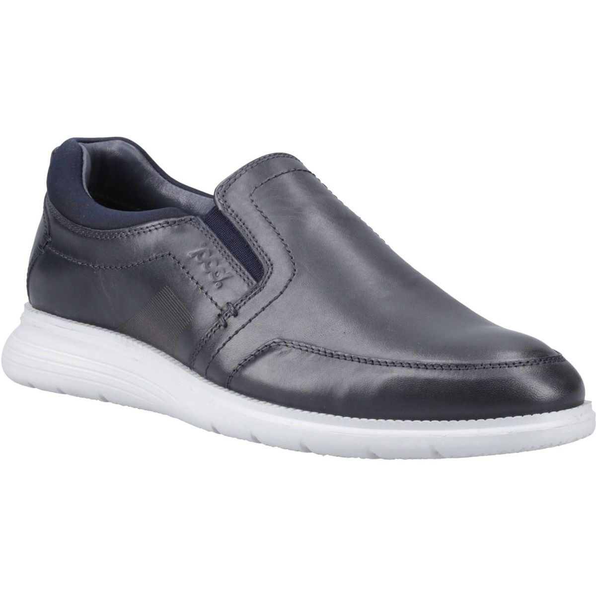 Pod Holden Leder/Textil Herren Navy Turnschuhe