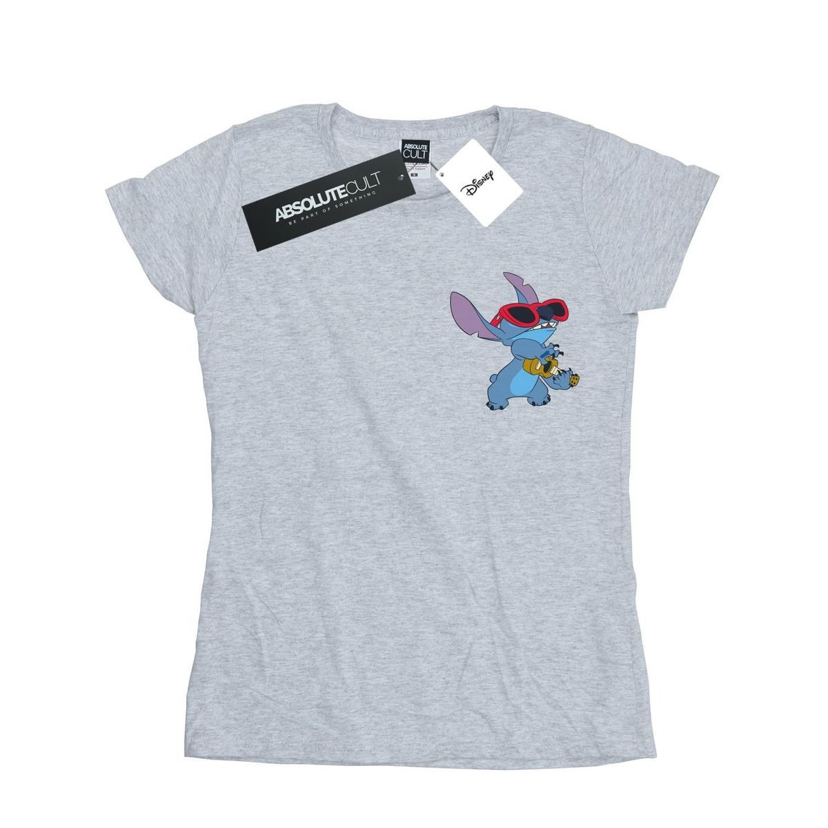 Damen Lilo und Stitch Gitarre T-Shirt