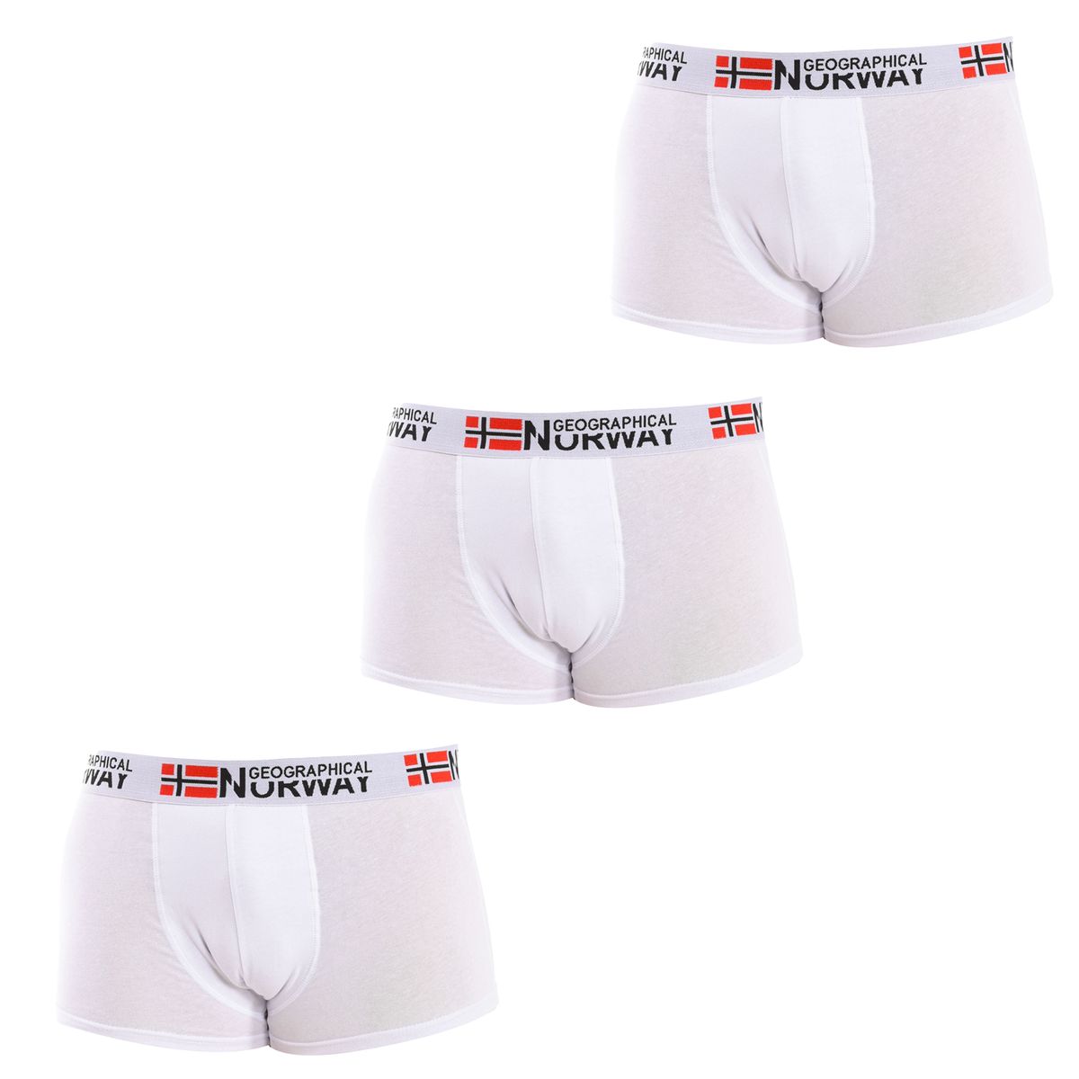 Stretch Baumwoll-Boxershorts 3er Pack