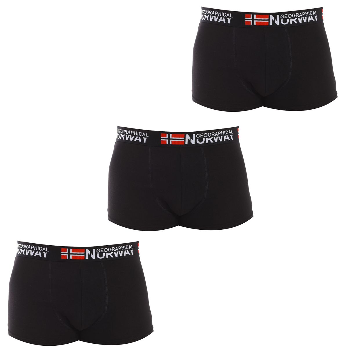 Stretch Baumwoll-Boxershorts 3er Pack