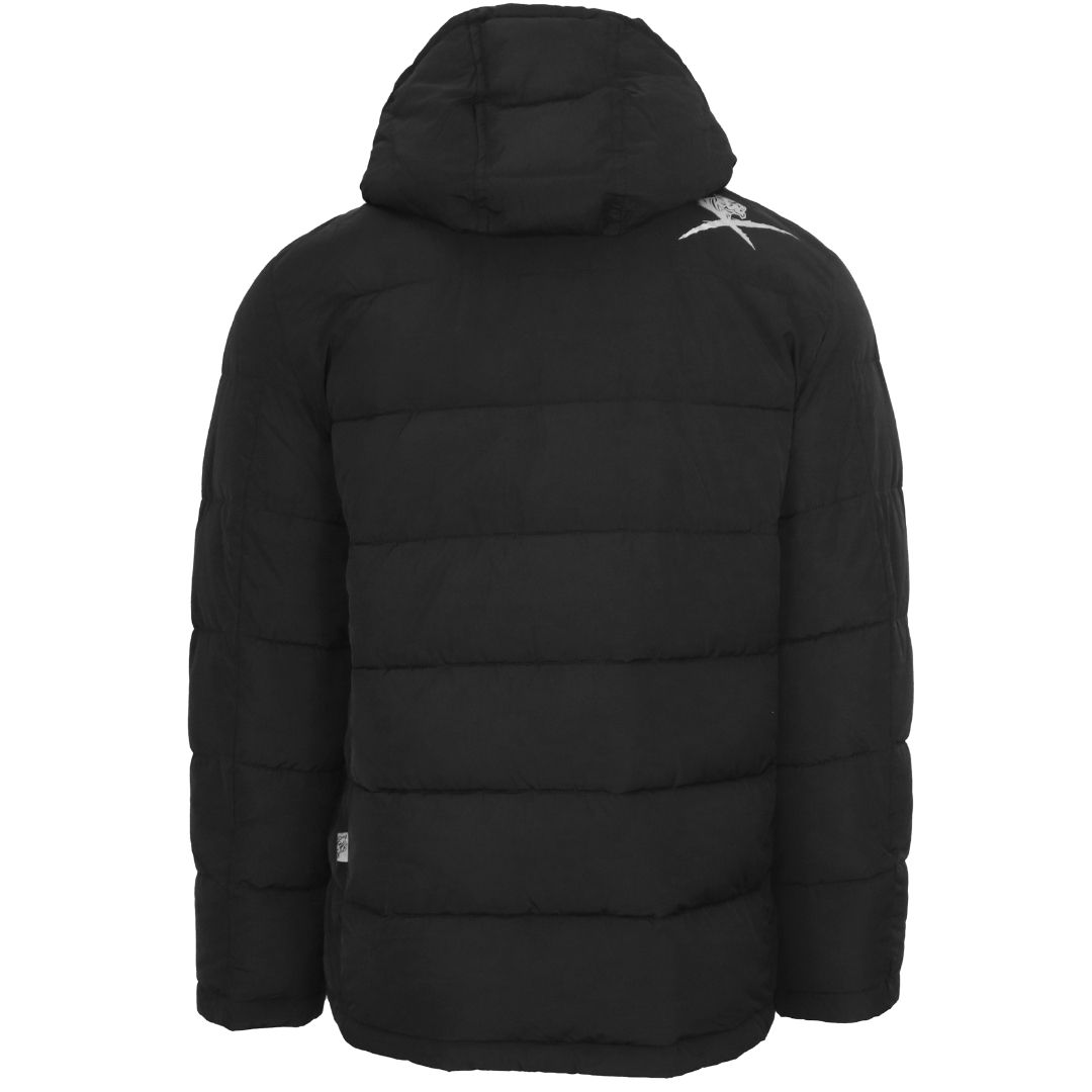 Gepolsterte Pufferjacke mit Kapuze