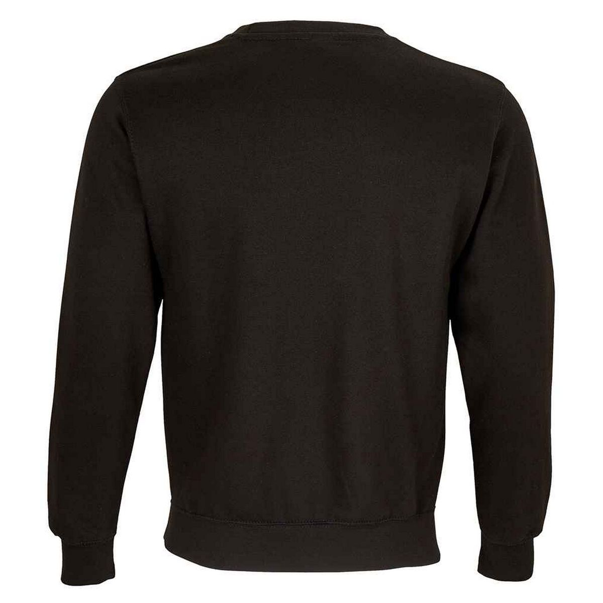 Klassischer Fleece-Pullover mit Rundhalsausschnitt