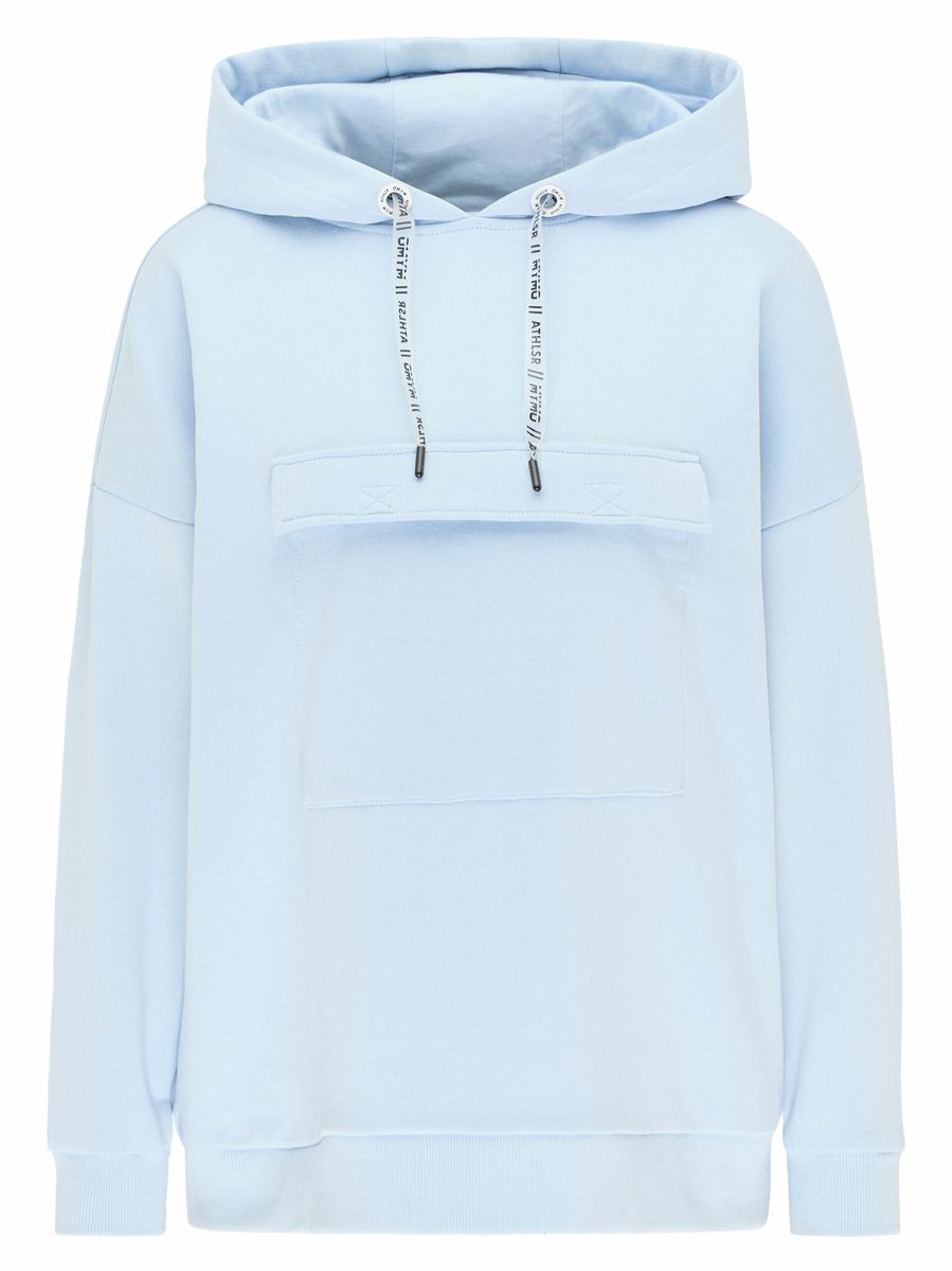 Cropped-Hoodie mit Utility-Tasche