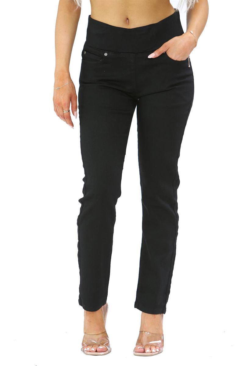 Hochtaillierte, schmal geschnittene Jeggings