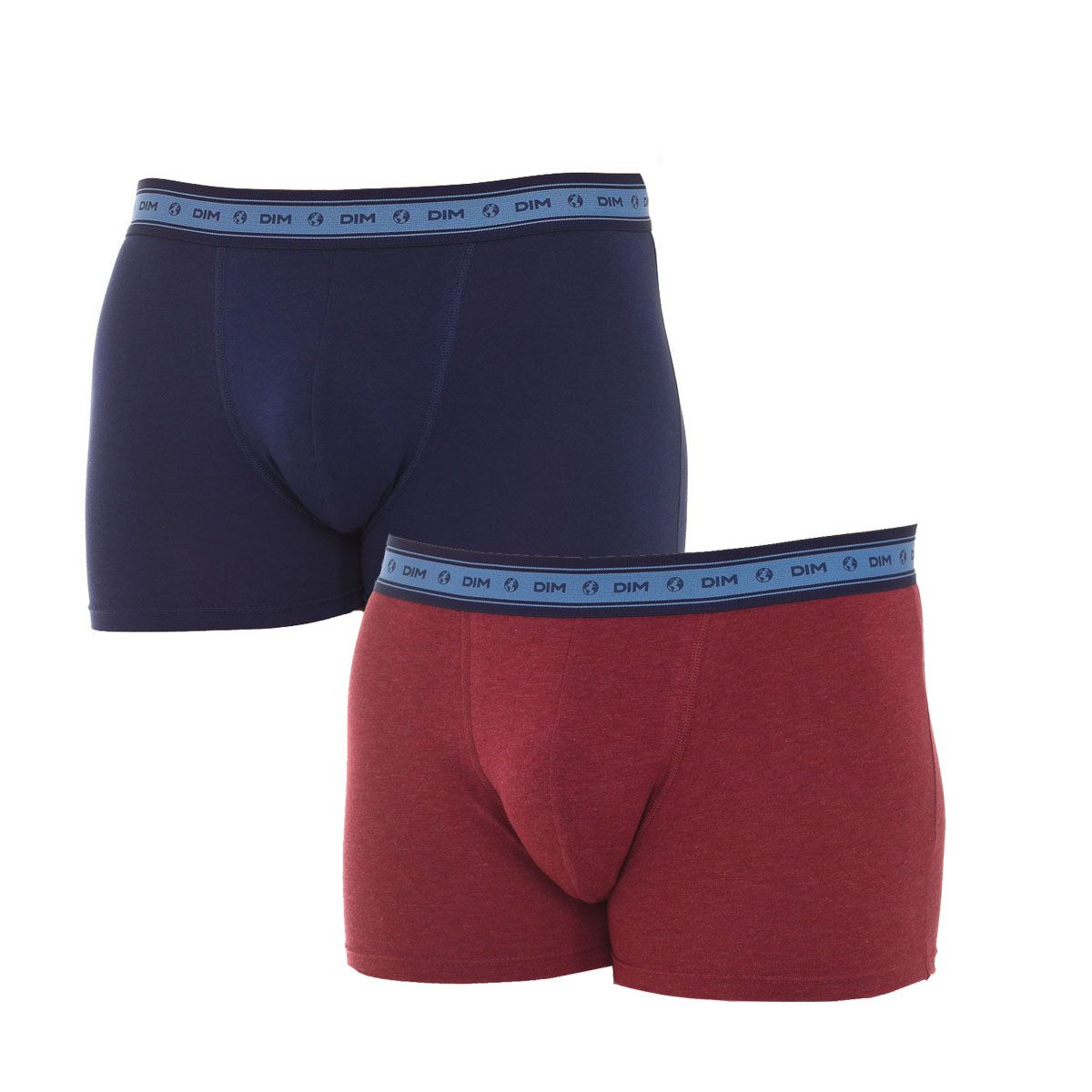 Herren Bio-Baumwoll-Boxershorts 2er-Pack