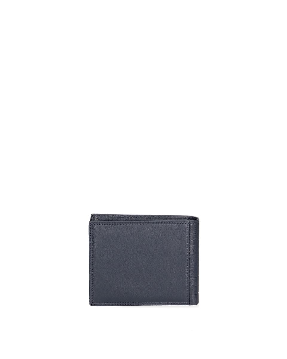 Klassische schmale Bifold-Ledergeldbörse