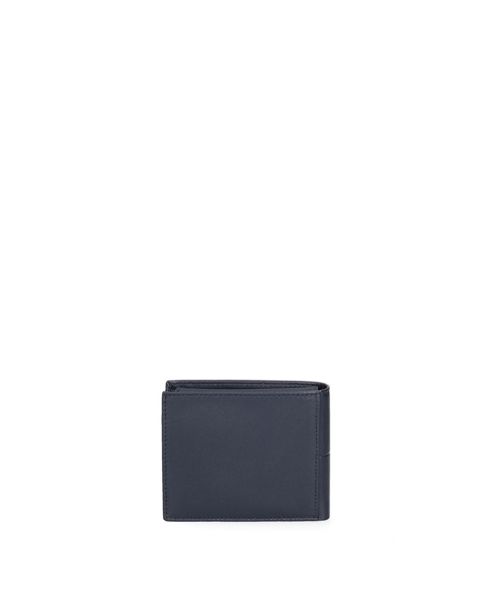 Klassische schmale Bifold-Ledergeldbörse