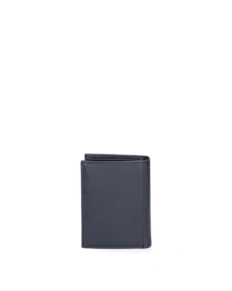 Klassische schmale Bifold-Ledergeldbörse