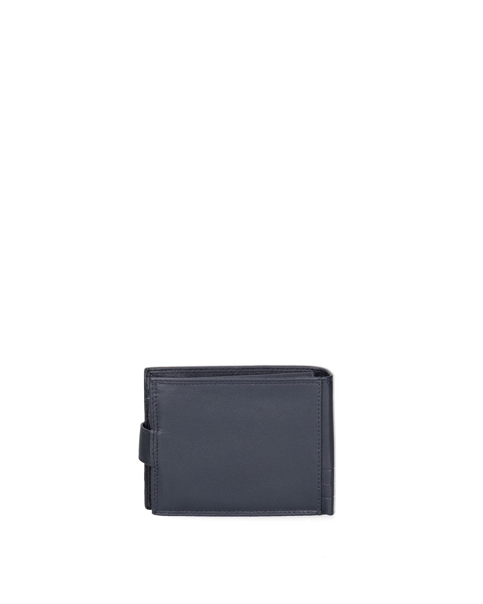 Klassische schmale Bifold-Ledergeldbörse